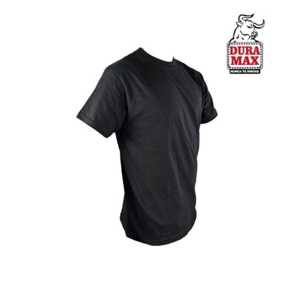 Camisa Cuello Redondo Negra