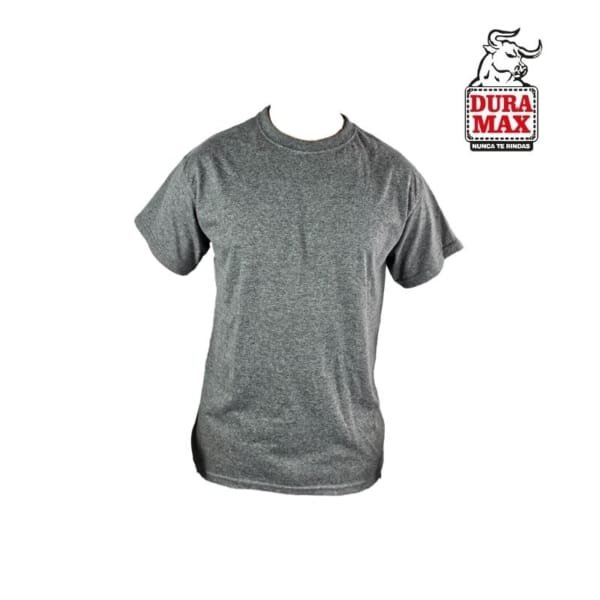 Camiseta Cuello Redondo Gris