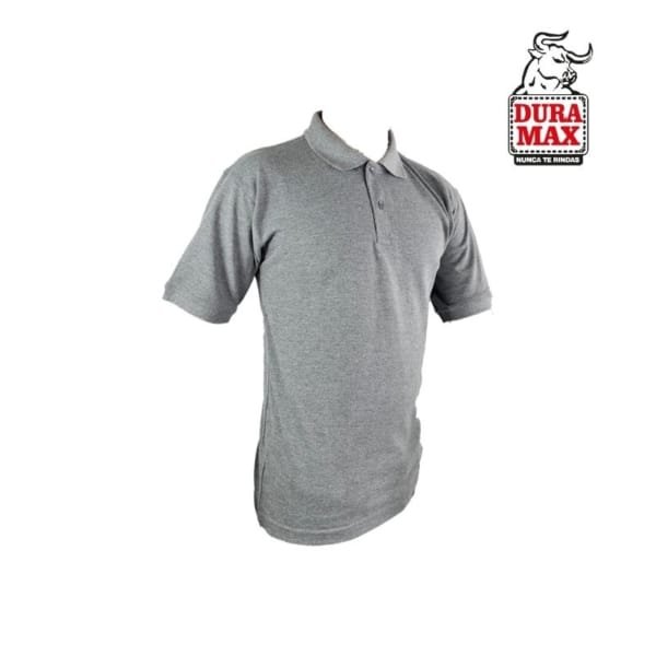 Camiseta Tipo Polo Gris Para Dotacion