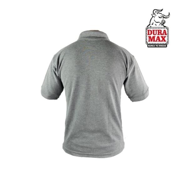 Camiseta Tipo Polo Gris Para Hombre