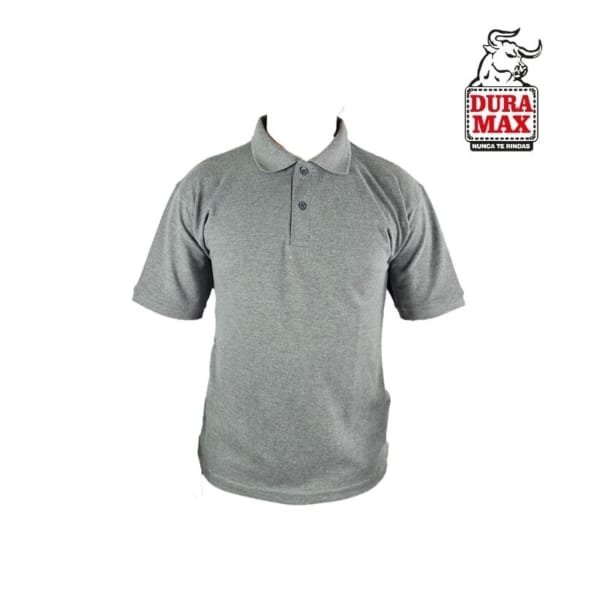 Camiseta Tipo Polo Para Dotacion Gris