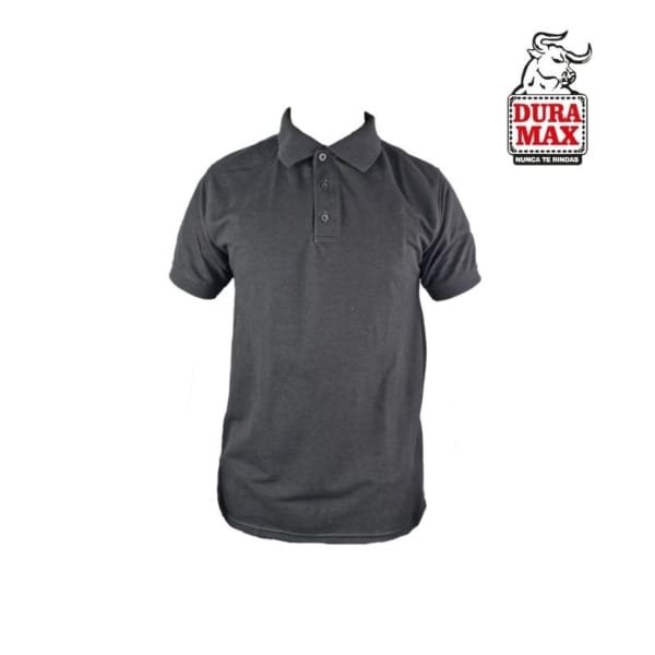 Camiseta Tipo Polo Para Dotacion Negra
