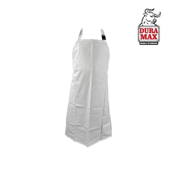 Delantal Blanco Impermeable PVC