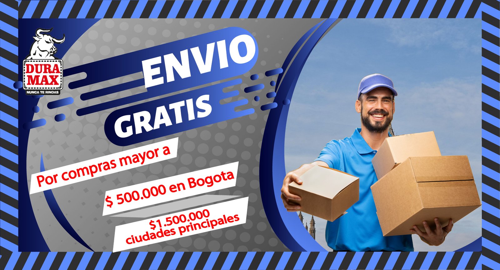 Productos al por mayor de dotación industrial, EPP, ferretería y primeros auxilios. Protege a tus empleados con nuestra amplia selección versión móvil