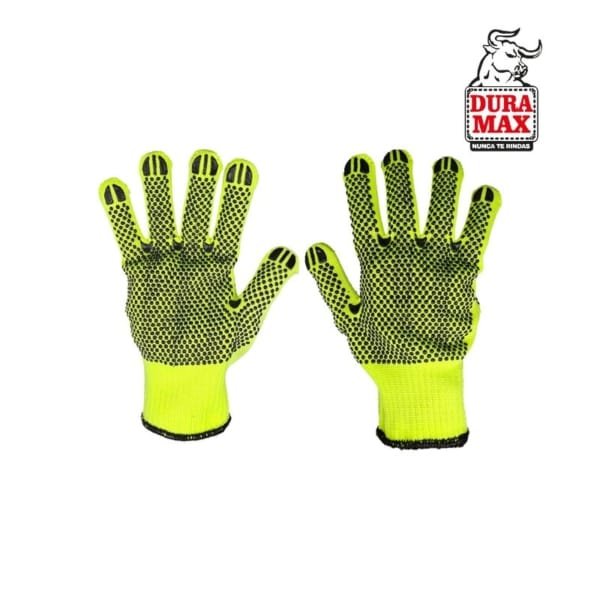 Guante De Hilaza Con Pepas PVC 2 Caras