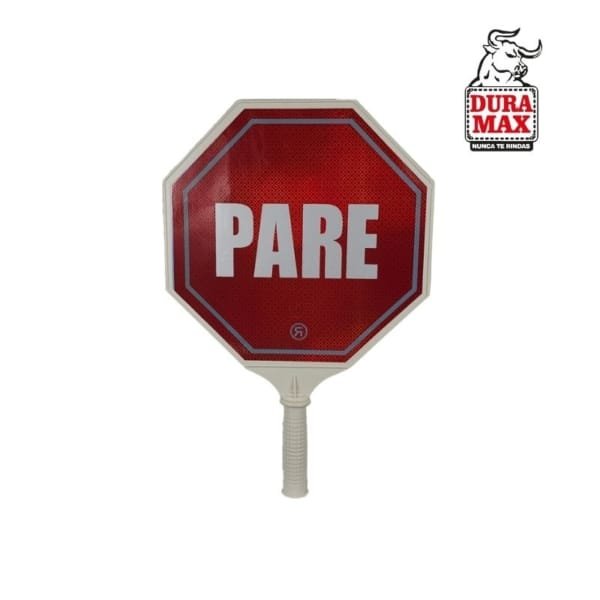 Paleta Pare y Siga Reflectiva
