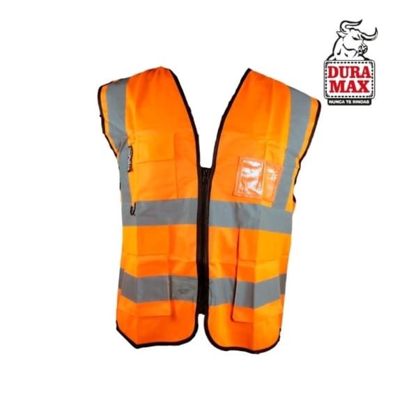 Chaleco Reflectivo Naranja Steel pro