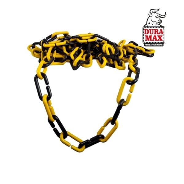 Cadena Plastica Amarilla Negra