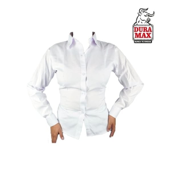 Camisa Oxford Dama Blanca
